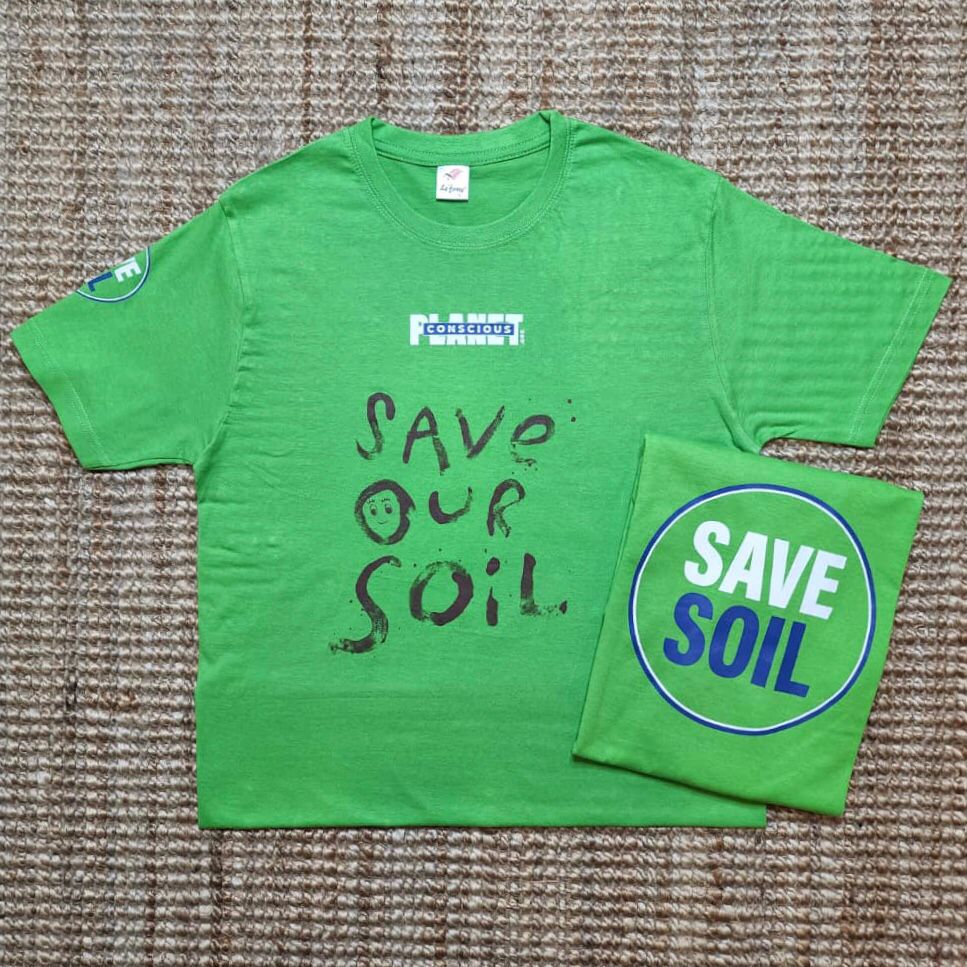 Unisex Save Soil T-shirt - Short Sleeve