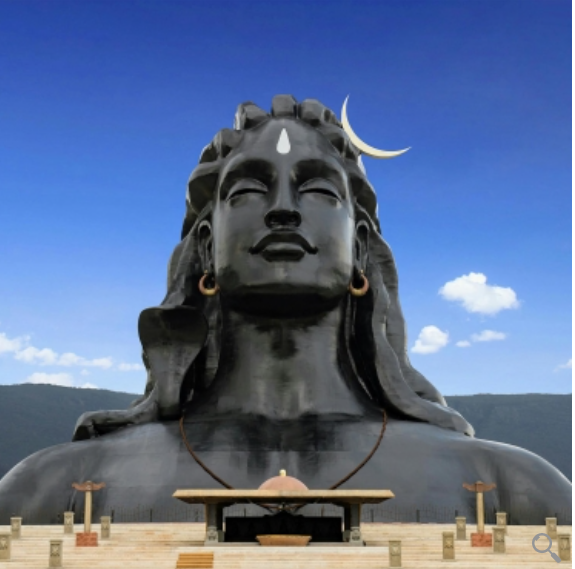 Adiyogi Statue (12 inch, Metal)