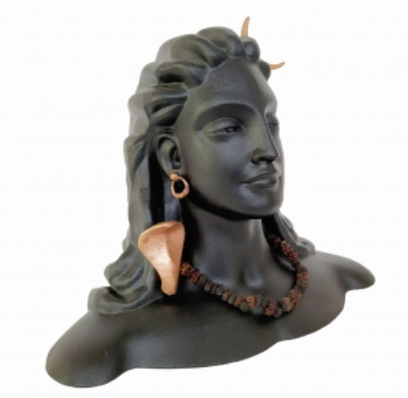 Adiyogi Statue (6 inch, Metal)