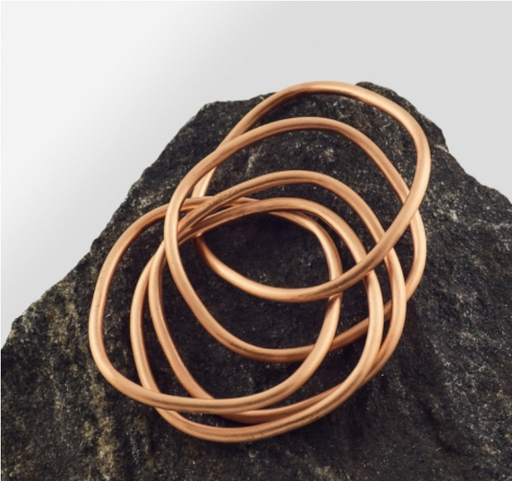 Copper Bangle - Style 6