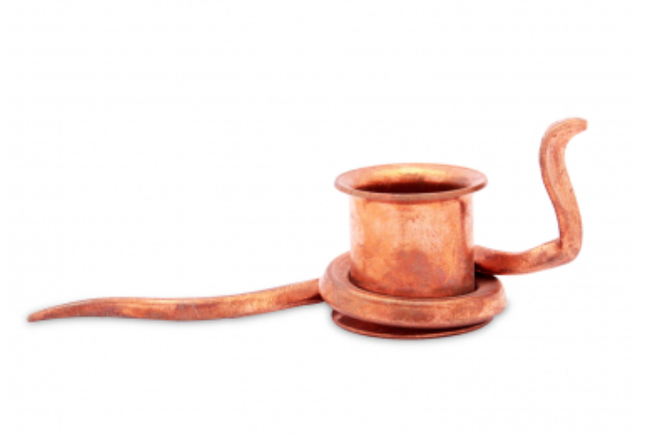 Snake Dhoop Stand (Copper)