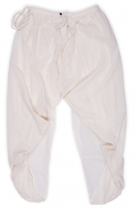 Ladies Organic Cotton Dhoti Pant - undyed