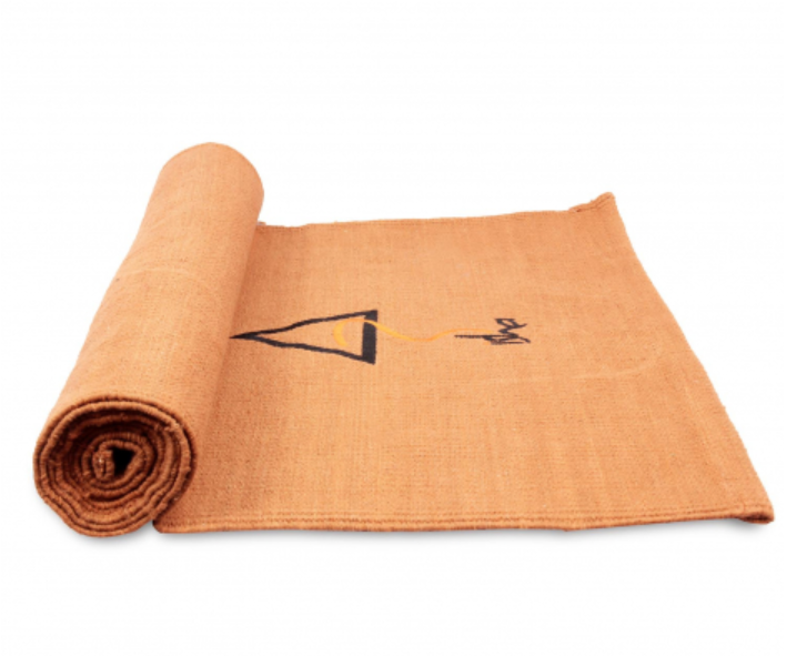 Cotton Rug Yoga Mat Orange