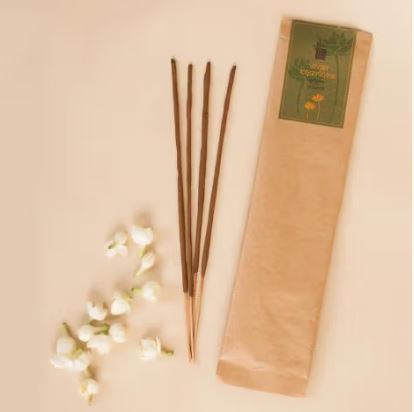 Organic Incense Jasmine, 10 Sticks