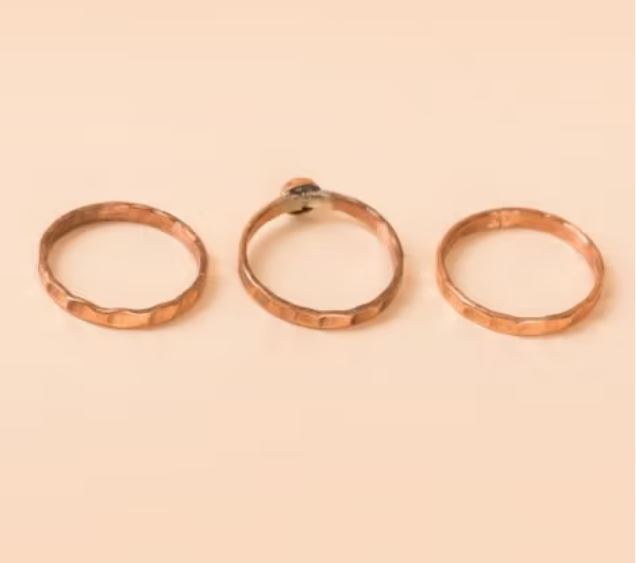 Fantasy Style Tendril Design Handmade Copper Ring Forged By Hand – Intuita  Shop