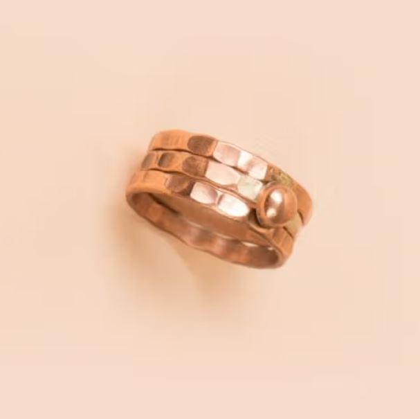 Linga Copper Ring