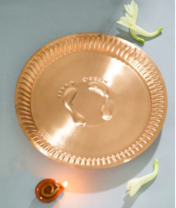 Copper Padam Plate - Big