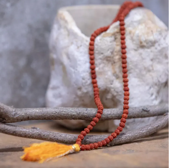 Rudraksha Panchamukhi Mala Bead — Isha Life Malaysia