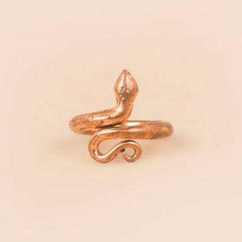 Copper Snake Ring -  Consecrated