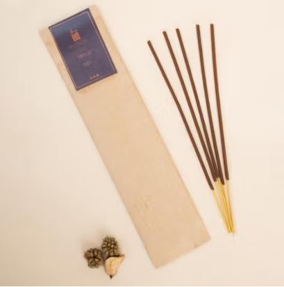 Handmade Natural Vibhuti Incense, 10 Sticks