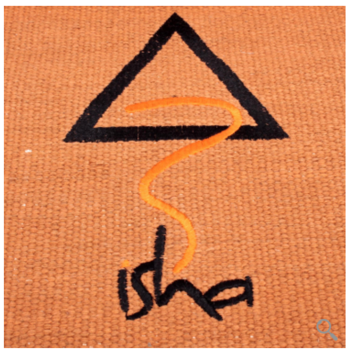 Cotton Rug Yoga Mat - Orange